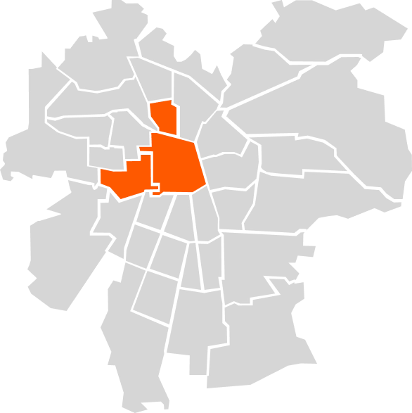 Mapa de ubicación de estaciones de metro